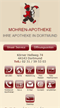 Mobile Screenshot of mohren-apotheke-dortmund.de